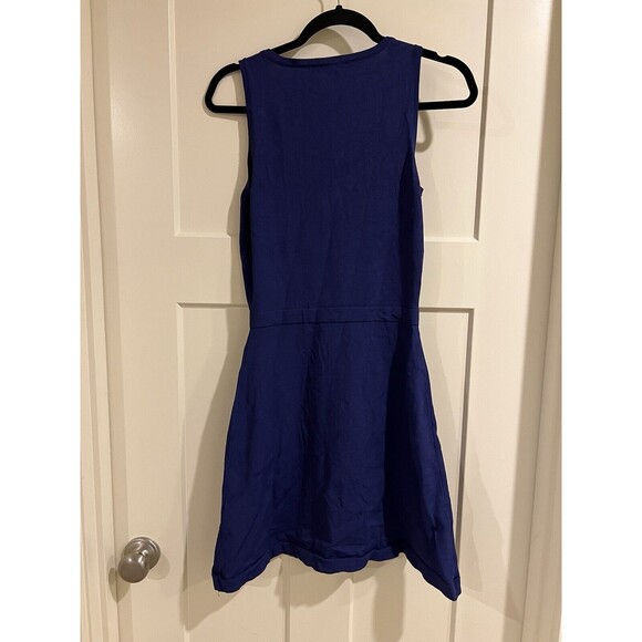 W118 by Walter Baker Navy Dress Women Sz XS Sleeveless Round Neck - Picture 5 of 8